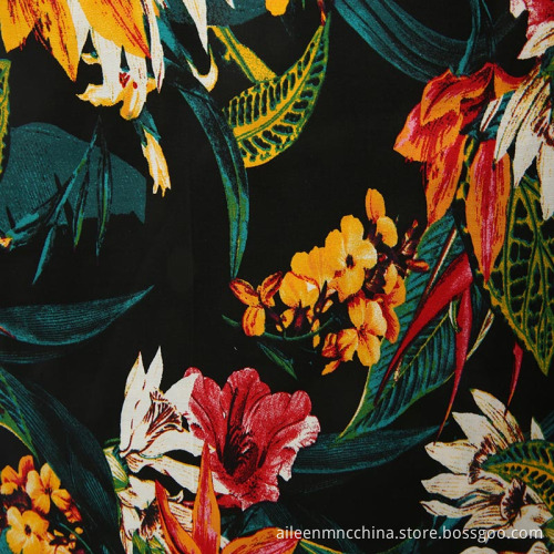 2020 New Print Rayon Spun Viscose Fabric 30/68